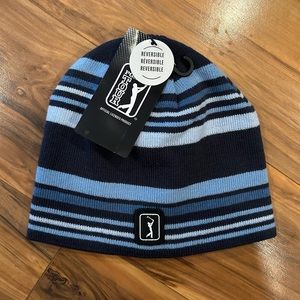 NWT PGA reversible beanie